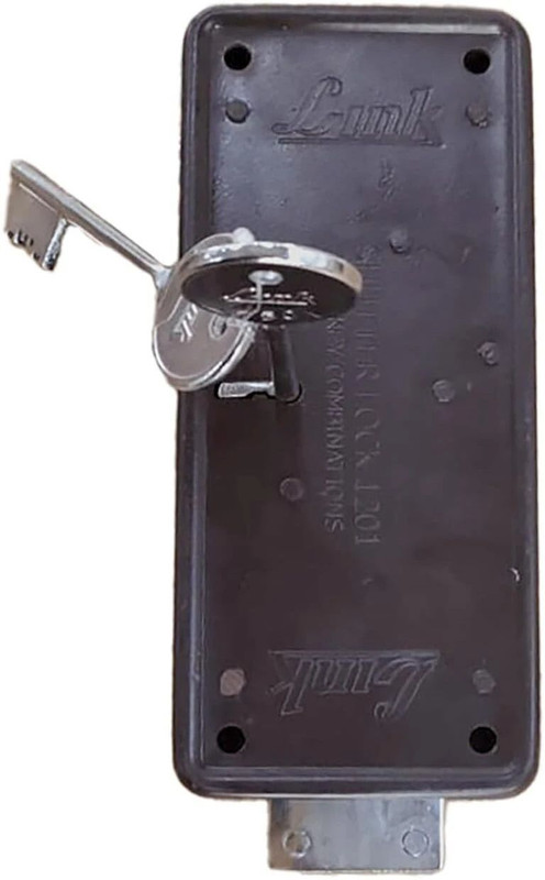 Link Universal Shutter for Both Side Locking System 3500 Key Combination Lock(Brown)