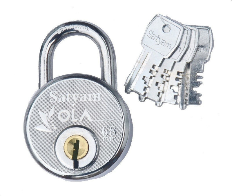 SATYAM ola 68MM Lock(Steel)