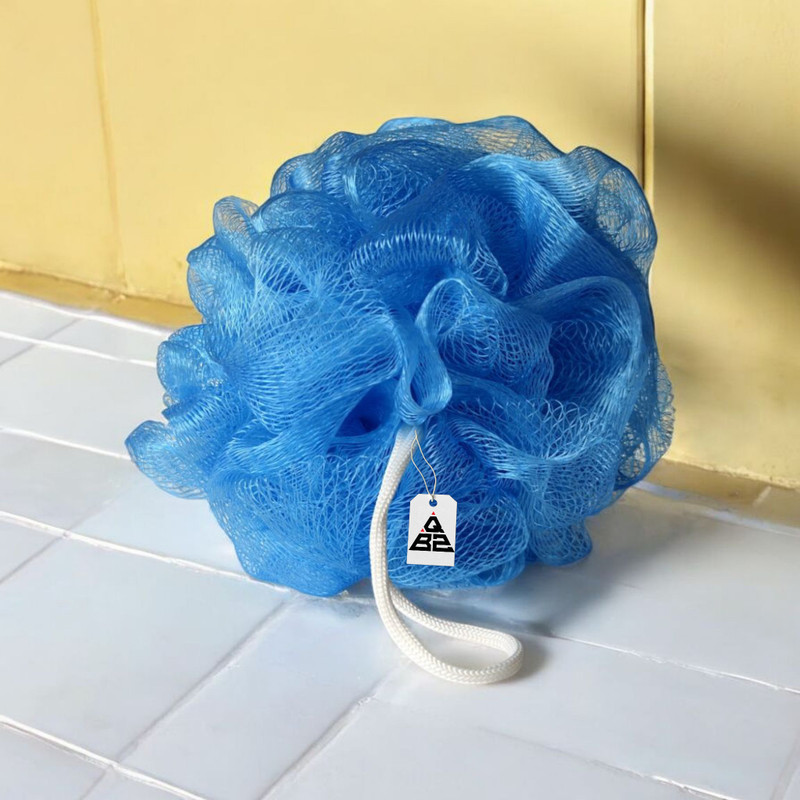 QBZ Luxury Bathing Loofah sponge for Men women kids face body wash scrubber