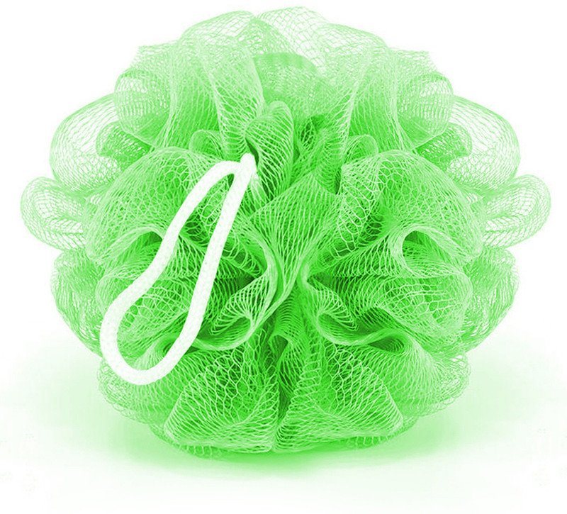 Onlinch Bath Sponge Round Loofah Loofah (Pack of 3) Multicolor