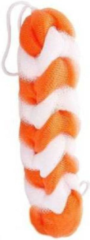 BIndian Long Loofah with Rope Handles (Pack of 3 ) Multicolor