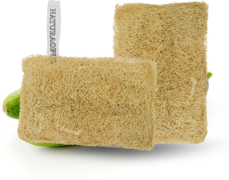 Natura Opus Loofah(Pack of 2, Beige)