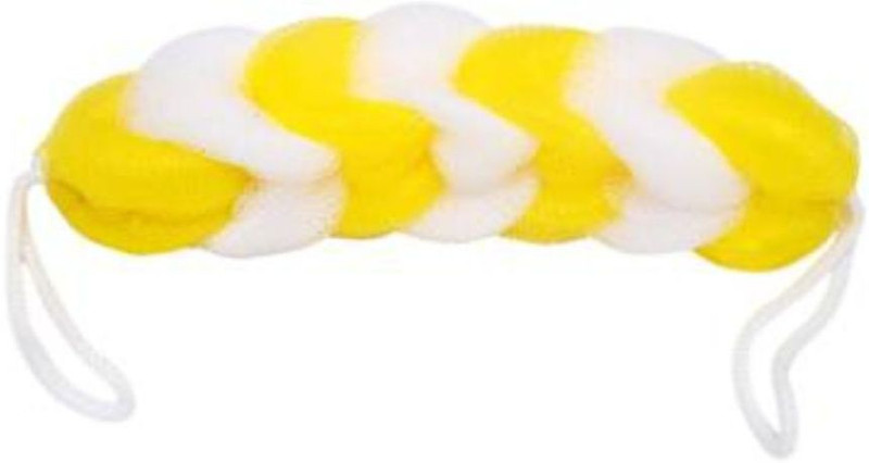 Sheenuu Long Loofah Sponge (Pack of 4) Multicolor