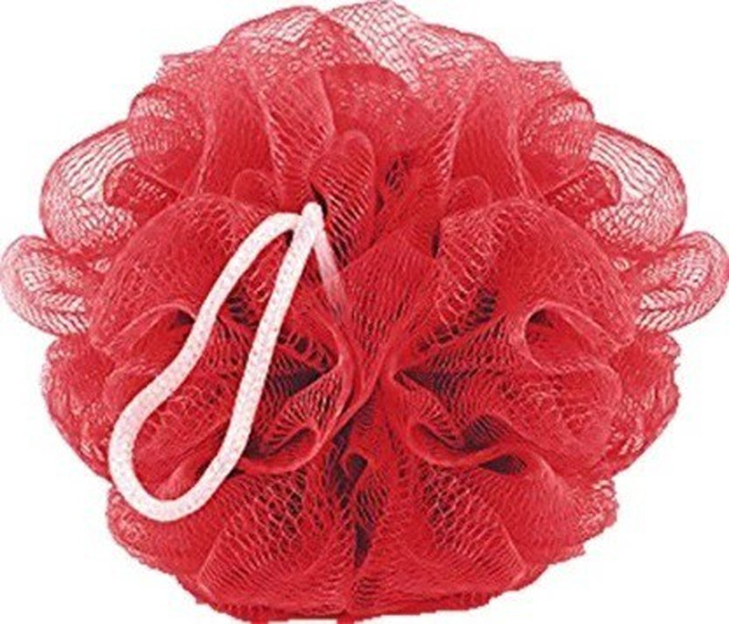 Onlinch RoundBath Loofah Back Scrubber Bathroom Accessories (Pack of 3) Multicolor