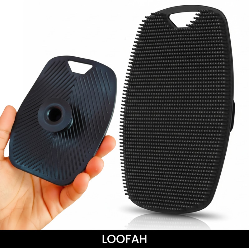 Mildcares Loofah(Black)