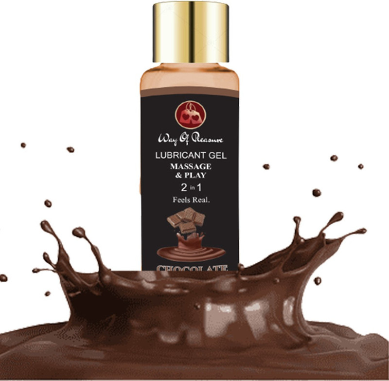 Way Of Pleasure During Play time Chocolate Flavoured Lubricant Gel For Men & Women Lubricant(50 ml)