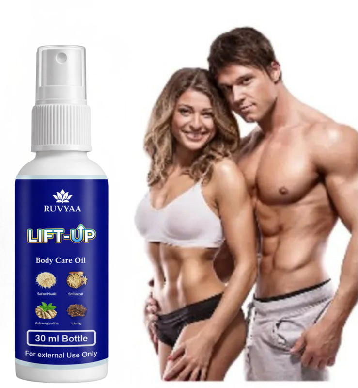 RUVYAA Premium Herbal Men Oil for Strength Stamina and Daily Use Variant 100 Lubricant(30 ml)