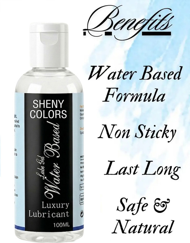 SHENY COLORS Personal Lubricant Gel for Couples – Non Sticky Water Based Formula Lubricant(100 g)