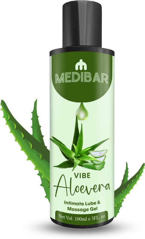 medibar Aloe Vera Massage Gel | Water based Intimate Lube | Easy on skin Lubricant(100 ml)
