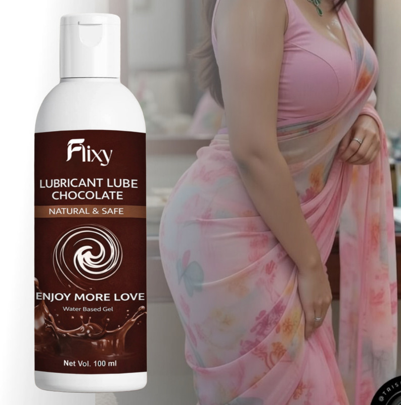FLIXY Water Based Natural Chocolate Intimate Gel Safe Smooth 100ml Lubricant(100 ml)