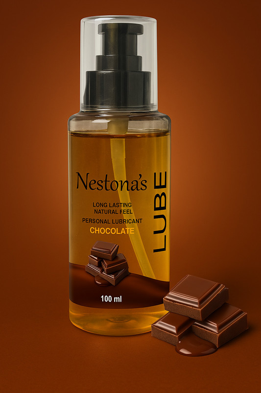 nestona Lube Gel | Chocolate Flavour | Massage Gel | Luber Lubricant(100 ml)