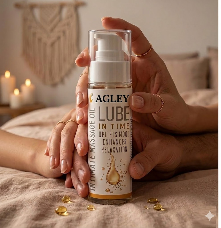 AGLEY Premium Body Massage Oil – Enhances Relaxation & Comfort Lubricant(100 g)