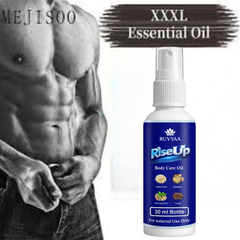 RUVYAA Ayurvedic Oil With Natural Ingredients | Ayurvedic Performance Oil For Men Lubricant(30 ml)