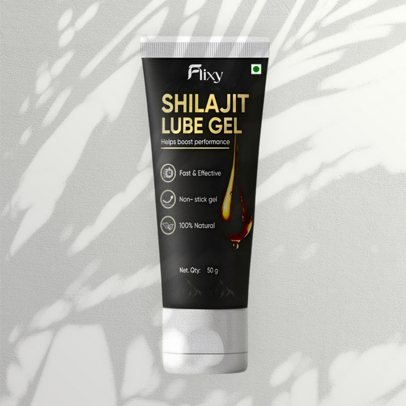 FLIXY 100% Natural Shilajit Performance Lubricant Gel 50g Lubricant(50 g)
