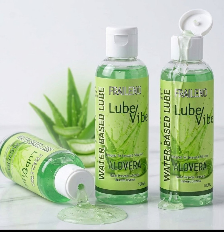 FRAILENO Intimate Lube Gel – Aloe Infused Water-Based Formula Lubricant(300 ml)