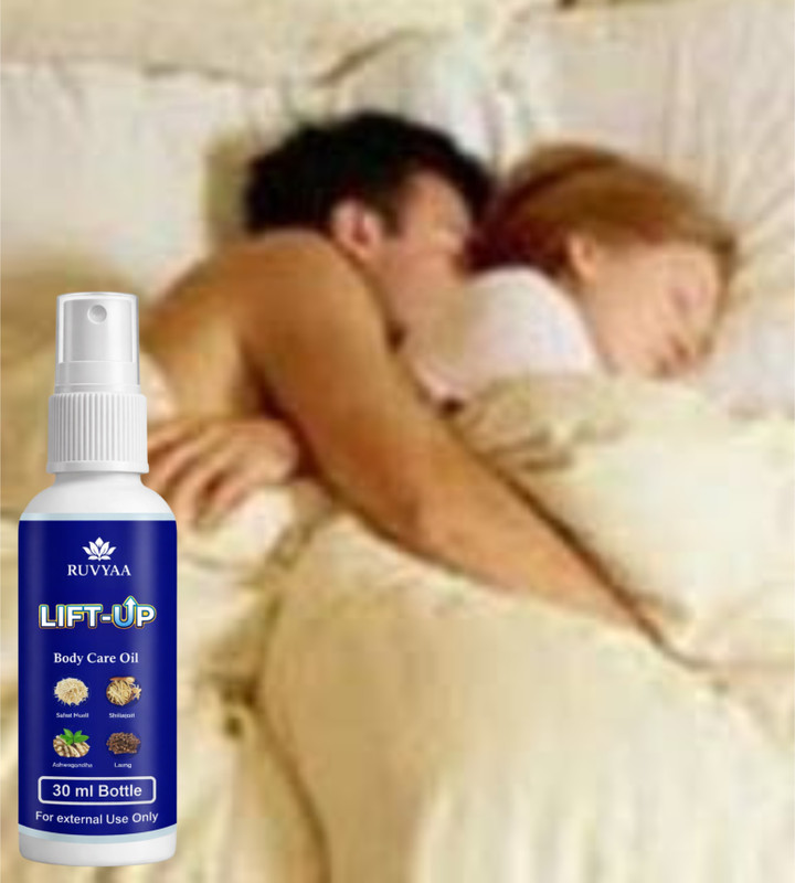 RUVYAA Premium Herbal Men Oil for Strength Stamina and Daily Use Variant 60 Lubricant(30 ml)