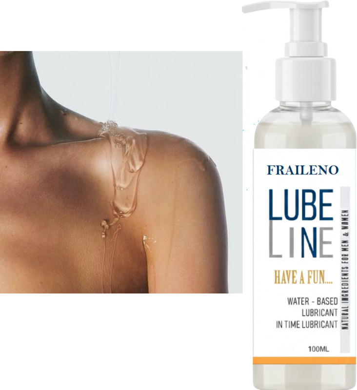 FRAILENO Natural Lubricant Gel for Men & Women | Glycerine Free | Water-Based | Everyday Lubricant(100 g)