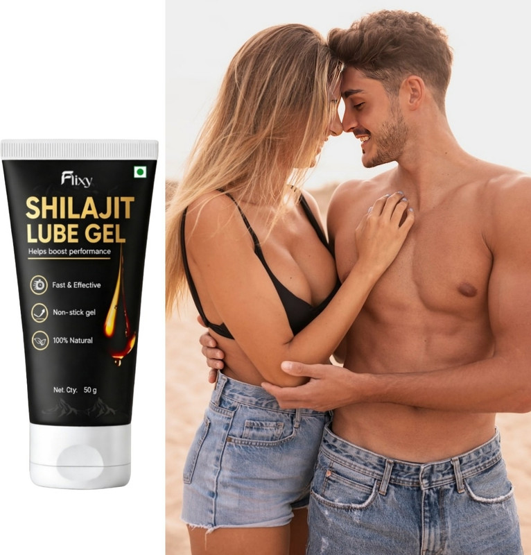 FLIXY Premium Shilajit Lube Gel for Better Performance Lubricant(50 g)