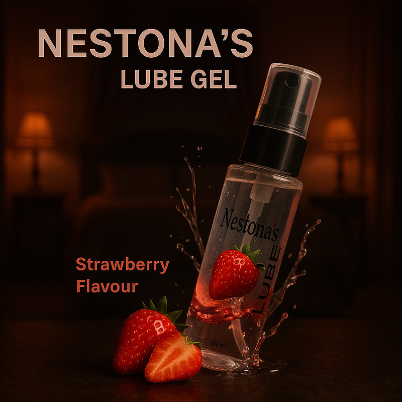 nestona Personal Lube Strawberry Flavoured Lubricant(100 ml)