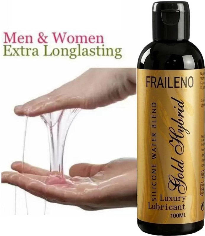 FRAILENO Gold Ultra Smooth Feel Long-Lasting Lubricant-Non-Sticky, Smooth Lubricant(100 ml)