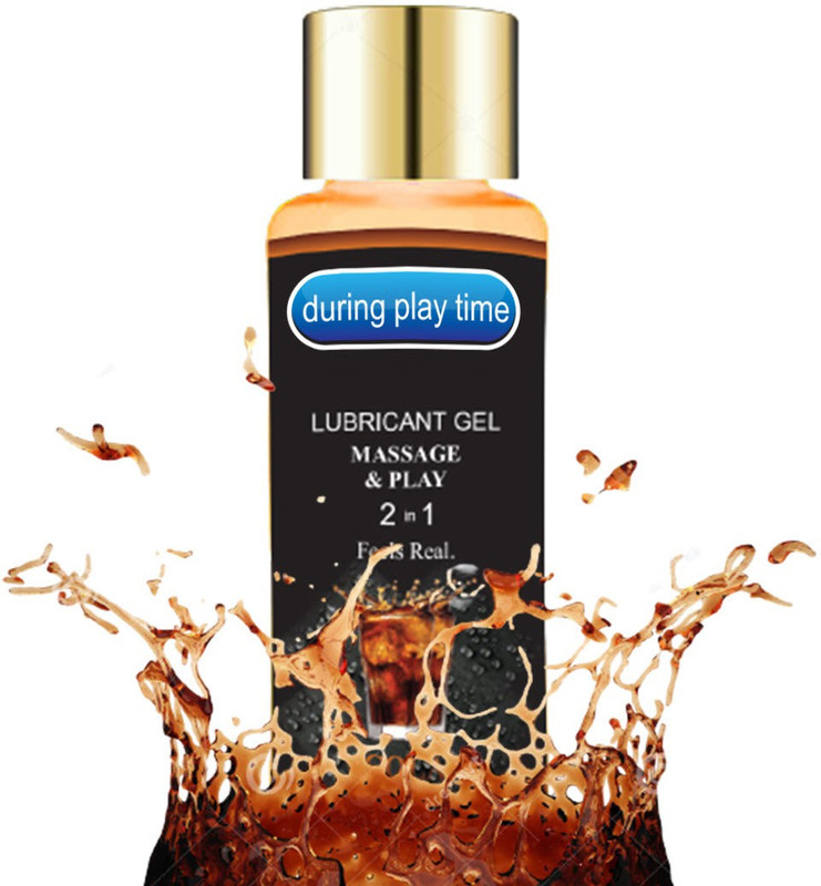Way Of Pleasure During Play Time Massage Lubricant Water Based Gel Cola Flavour 50ml Lubricant(50 ml)