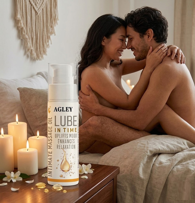 AGLEY Sensual Massage Oil for Men & Women – Deep Glide Personal Lubricant Lubricant(100 g)