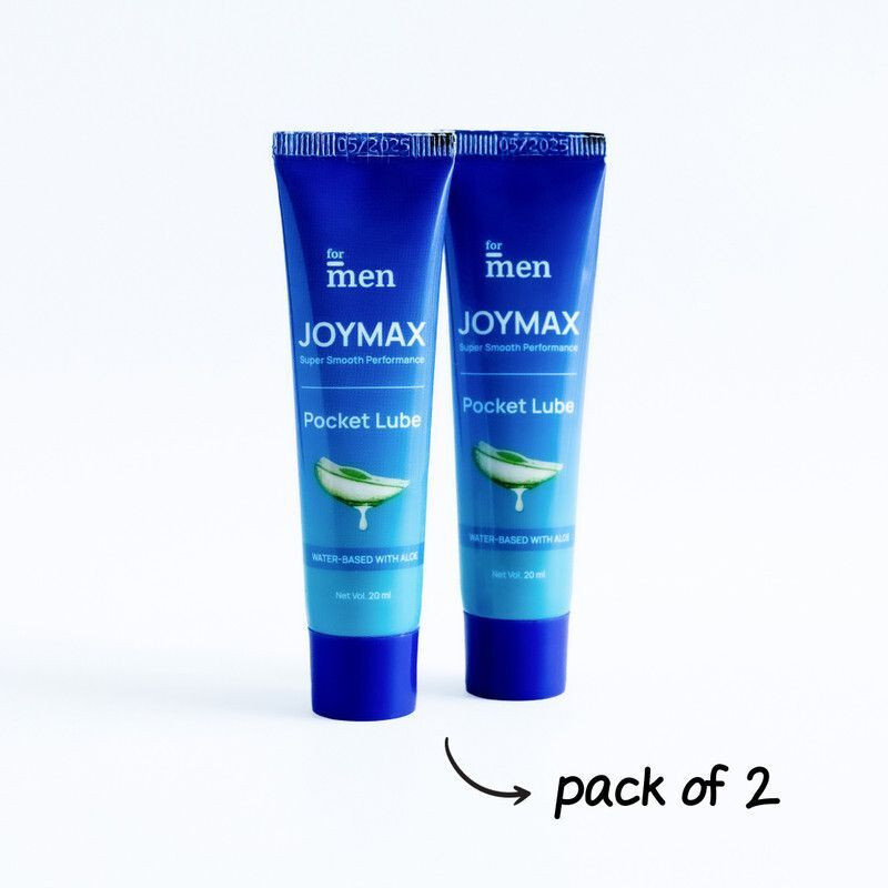 Formen Water Based Lube For Men | Non-Sticky, Anti-Stain | 100% Safe Lubricant(60 ml)