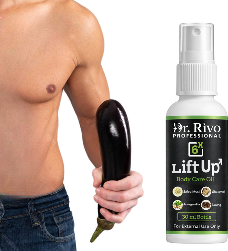 Dr.Rivo PROFESSIONAL Lift Upp Massage Oil For Men | 50 ml Oil For Muscle Strength & Energy Lubricant(30 ml)