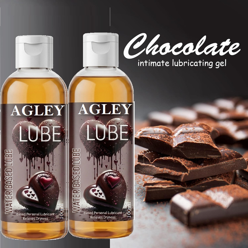 AGLEY Long Lasting Chocolate Personal Lubricant for Smooth Intimate Moments Lubricant(200 ml)