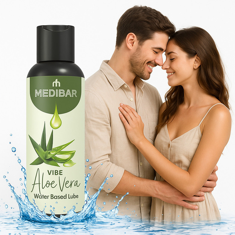 LILIPATI 100% Pure & Natural Aloevera Water Based Lubricant Gel For Men & Women __ Lubricant(110 ml)
