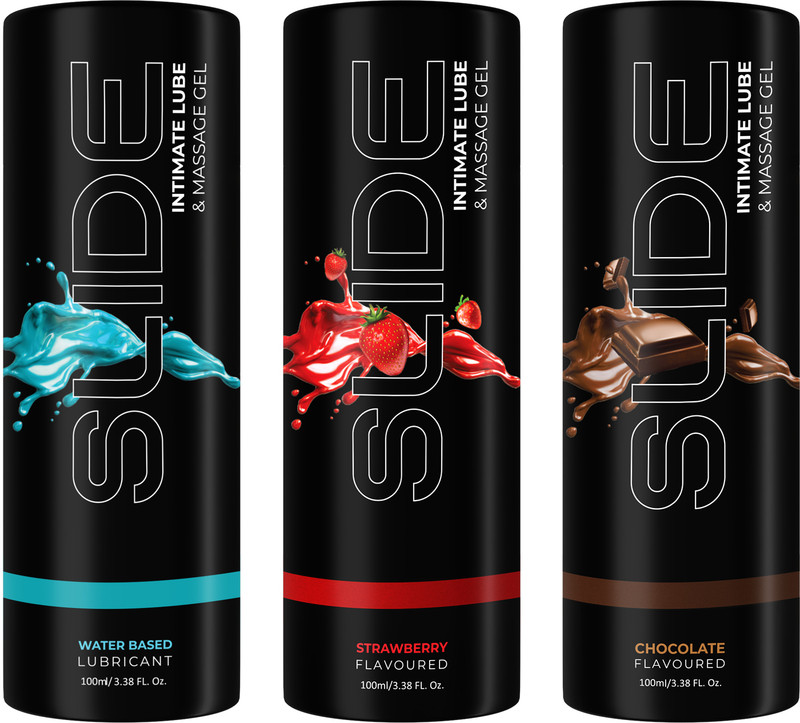 NottyBoy Water Based Strawberry, Chocolate, and Regular Intimate Massage Gel (Pack of 3) Lubricant(300 ml)