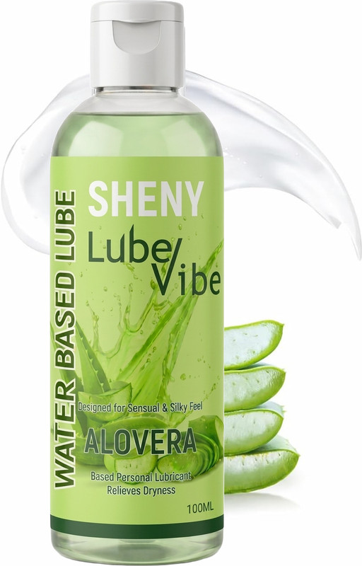 Sheny Aloe Vera Water-Based Personal Smooth and Comfortable Lubricant(100 ml)