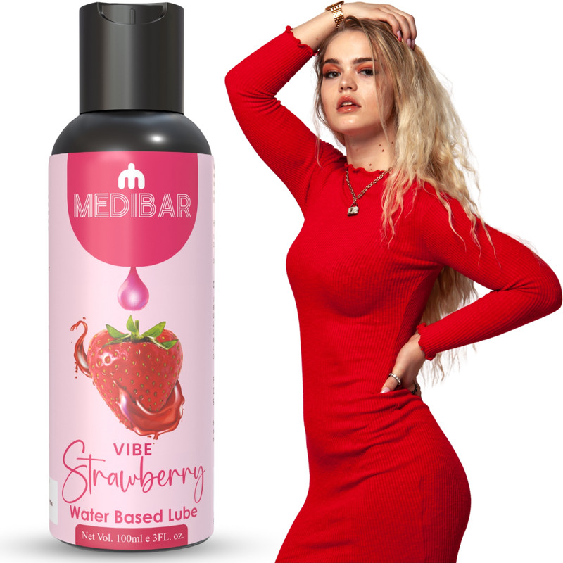 medibar Sutra Strawberry Personal Lubricant With Long Last & Lubricant (100ml Lubricant Lubricant(100 ml)