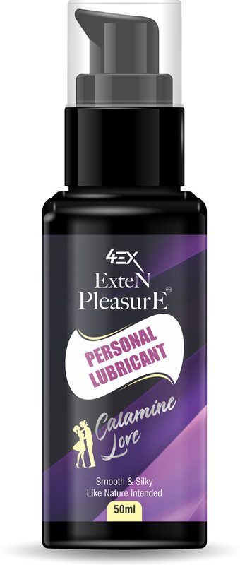 4EX ExteN PleasurE Calamine Love Smooth, Silky & Skin Friendly Personal (Pack of 1) Lubricant(50 ml)