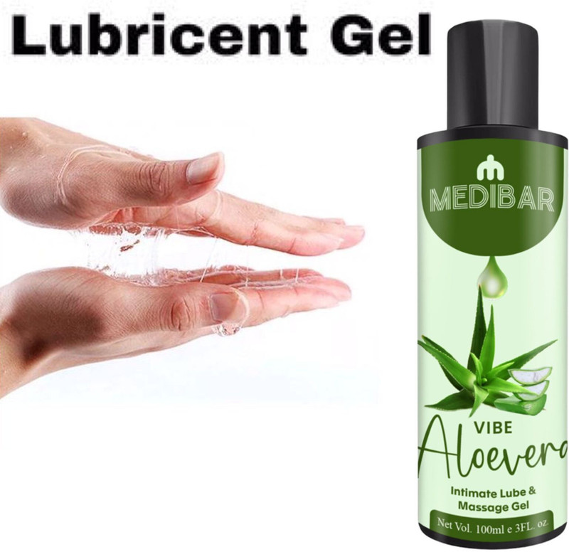 medibar Aloevera Best Lube Intense Lubricating gel, Massger Lubricant Gel (100 ml) Lubricant(99 ml)