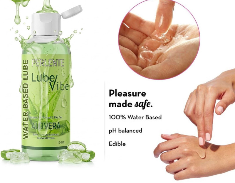 PERLENTE Feel the Softness of Aloe – Ultimate Comfort & Glide Lubricant(100 g)