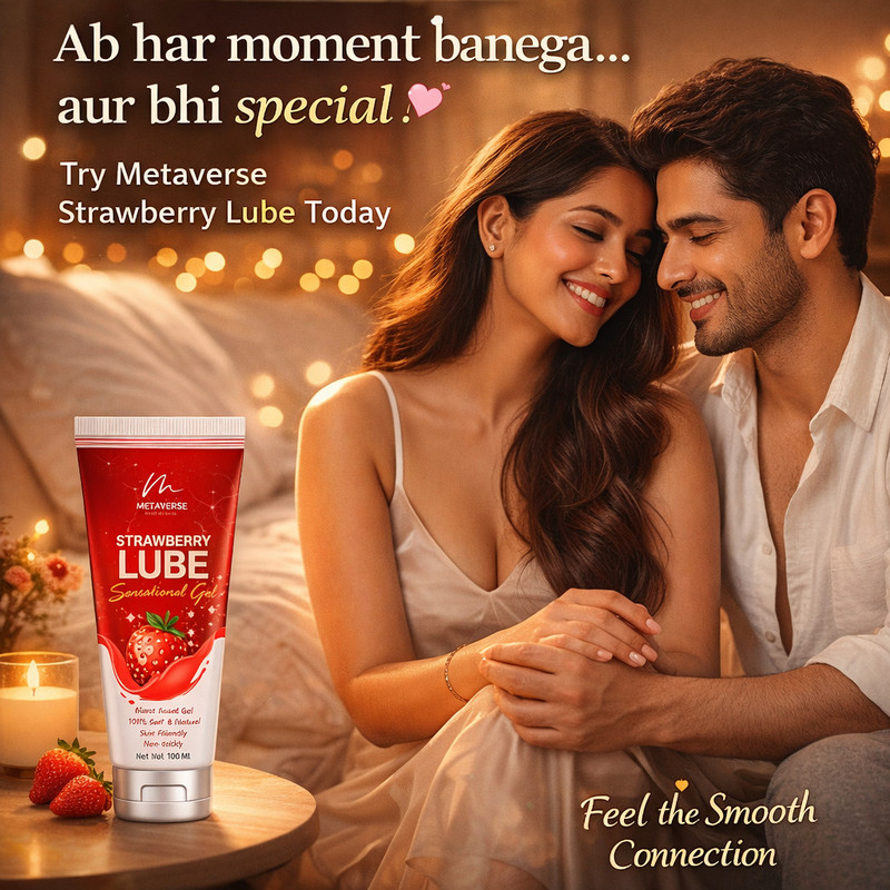 METAVERSE Lubricant Gel for Deep Pleasure Warm & Tingly Feel, Banana Lubricant(100 ml)