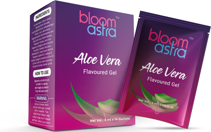 Bloomastra Aloe Vera Flavoured Massage Gel Lubricant(36 ml)