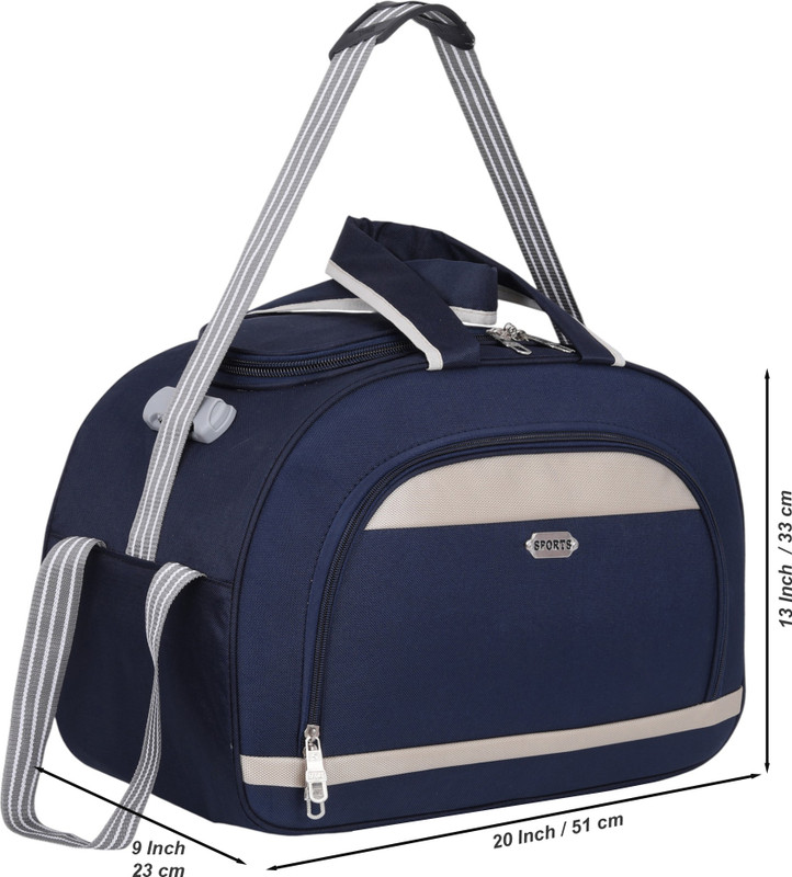 MJ BRAND Duffel Bag Combo(Brown)