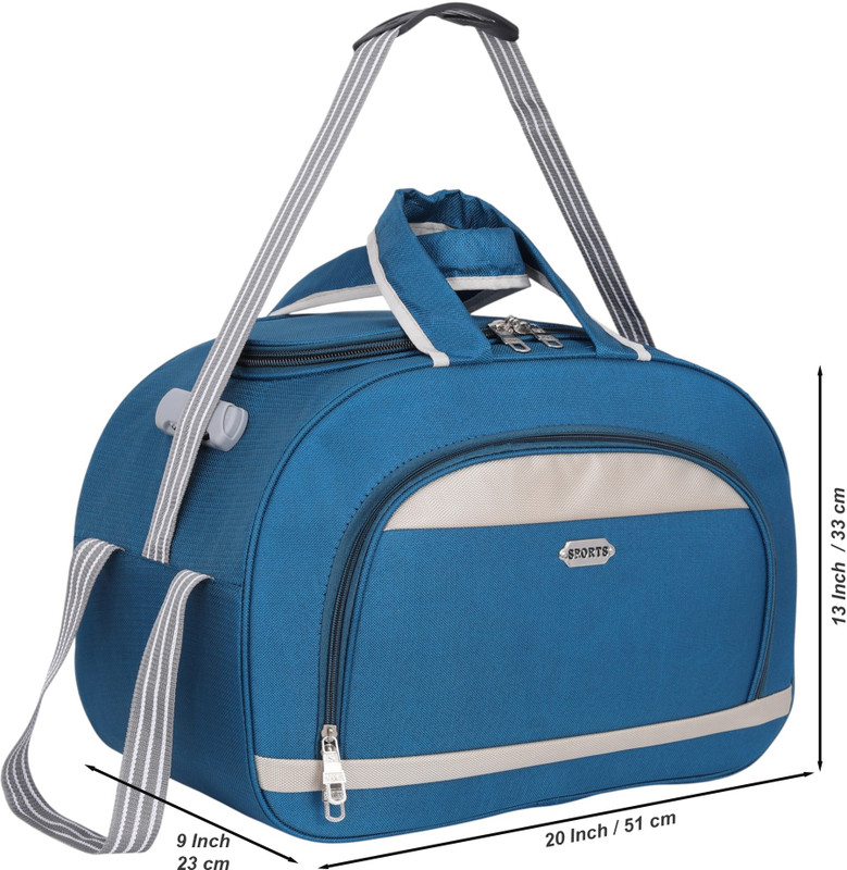 MJ BRAND Duffel Strolley Bag Combo(Green)
