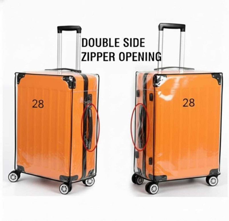 activ hub 28 cover28 Luggage Cover(28, Silver)
