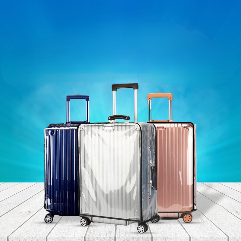 Vybe Lifestyles VL LC0031 Luggage Cover(M, Transparent PVC)