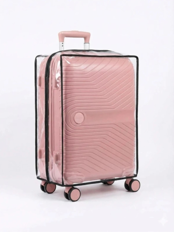 xzora NEW PVC Trolley Bag Cover Hard Body SOFT PVC COVR 28 inch/71,cm Luggage Cover(28"inch/71,CM, Transparent)