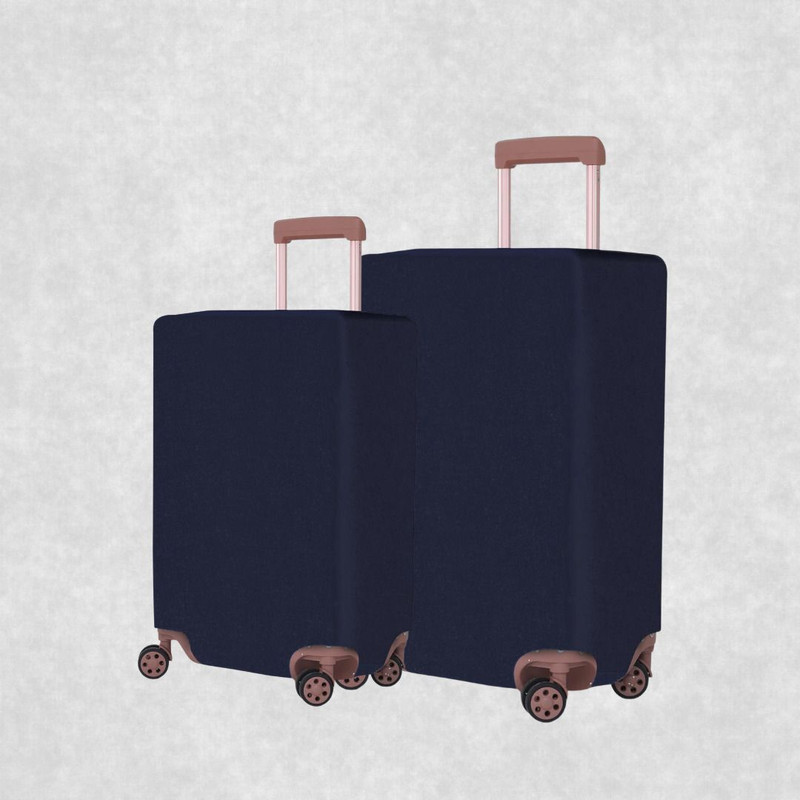 DAAZI 36-NT-Grey-S,M,L Polyester Luggage Cover Travel Protector Stretchable Suitcase Cover Luggage Cover(S,M,L, Grey)