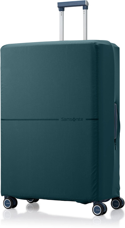 SAMSONITE Foldable Luggage Cover Small Foldable Luggage Cover Extra Large, Green Luggage Cover(Large, Green)
