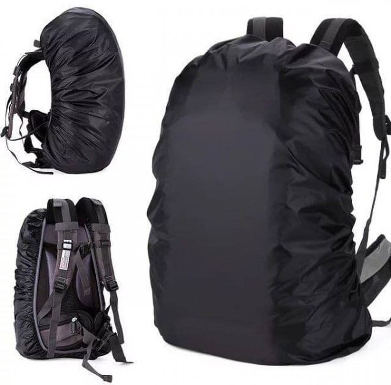 DECORKITE DEFUALT Waterproof Bag Rain Cover Luggage Cover(Free Size, Black)