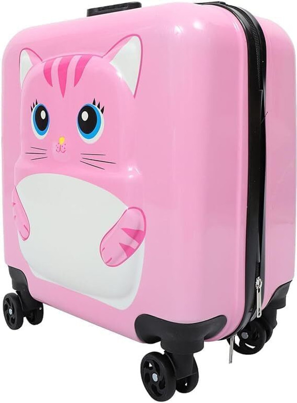 Shamax Suitcase for kids 8 Wheels 15 Inches Kids Trolley Bag,360° Wheels (Lightweight ) Luggage Trolley(Foldable)