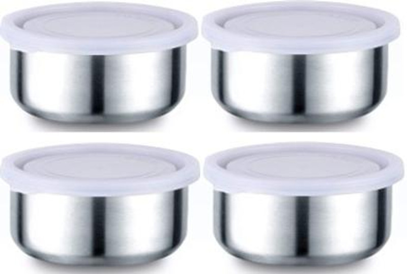 RICHIE RICH STAINLESS STEEL AIR 4 Containers Stainless Steel Office Lunch Box(330 ml)