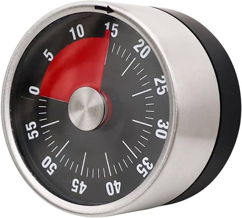 Dherik Tradworld Minute Timer, Waterproof Durable Magnetic Timer Magnet Design High Accuracy Digital Kitchen Timer