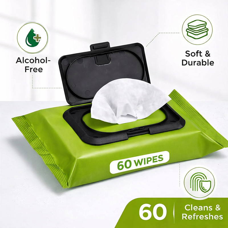 Black mirror Makeup Remover Wipes with AloeVera Cucumber Vit E- Hydrating Refreshing Soothing Makeup Remover(60 Wipes)